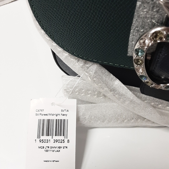 Coach Gemma Crossbody In Colorblock With Apple Buckle NWT - Picture 8 of 12